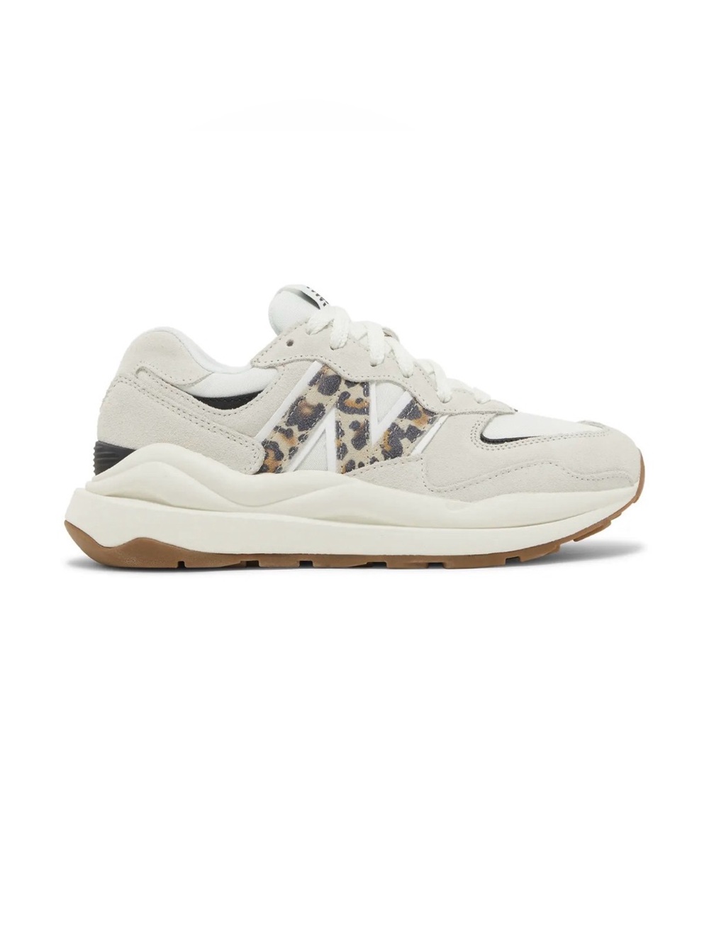 New Balance 5740 Sea Salt Leopard sneakers